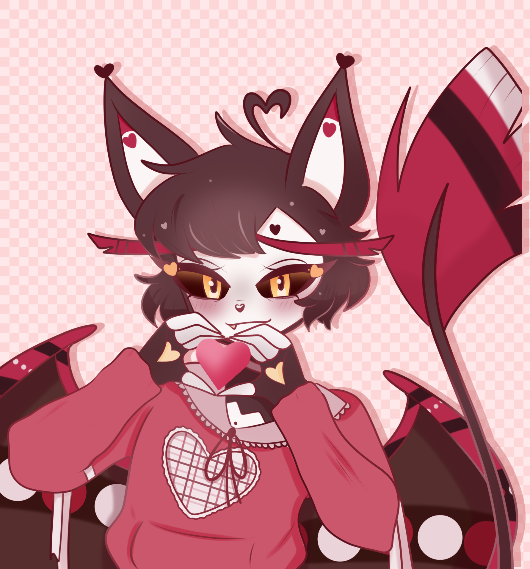 art by martuca-29 yo Self taught artist from spain

Love Hellaverse, cute anime, video games and much more!

Search by chatacter or ship and product type for easier finds!

https://bsky.app/profile/artbymartuca.bsky.social
https://www.instagram.com/artbymartuca/