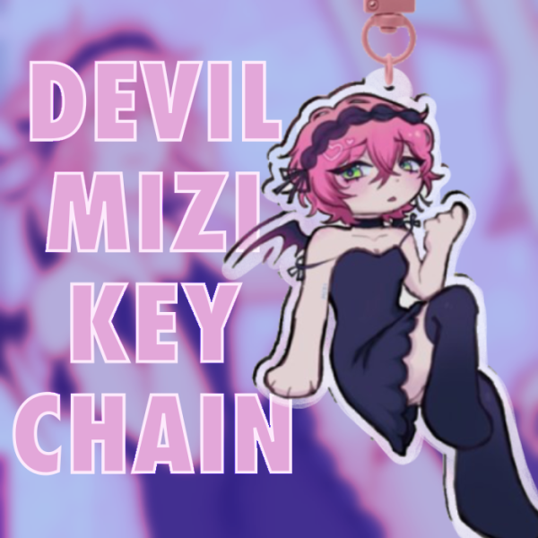 mizi acrylic keychain (ALNST)