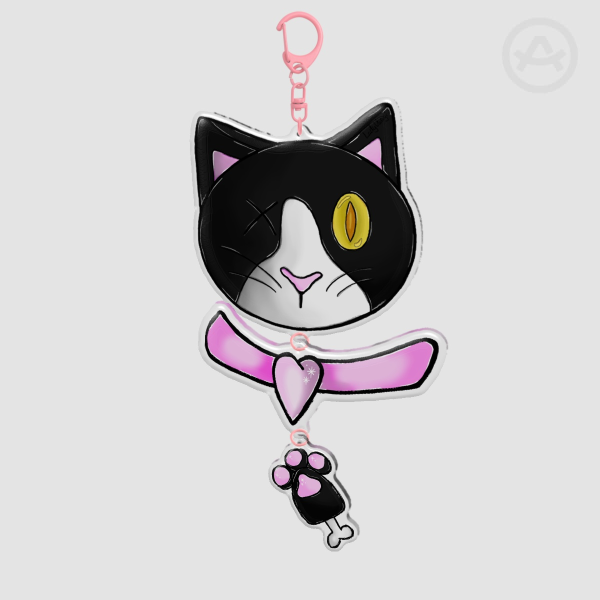 Guppy Acrylic Keychains