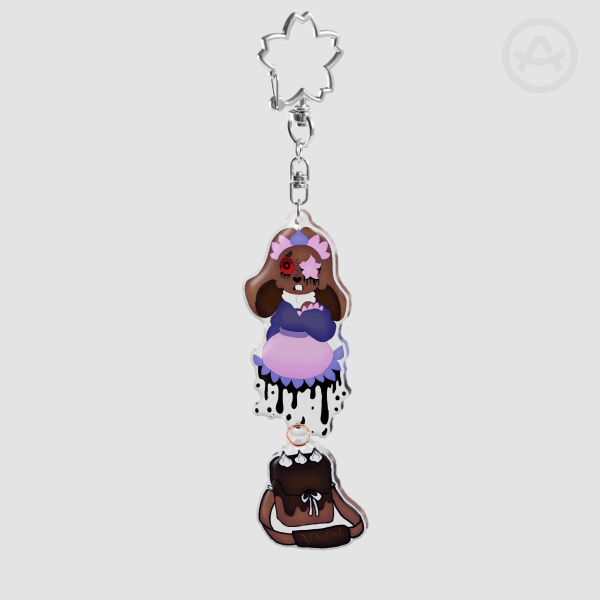 Dandy's World: Cocoa Epoxy Connection Acrylic Keychains