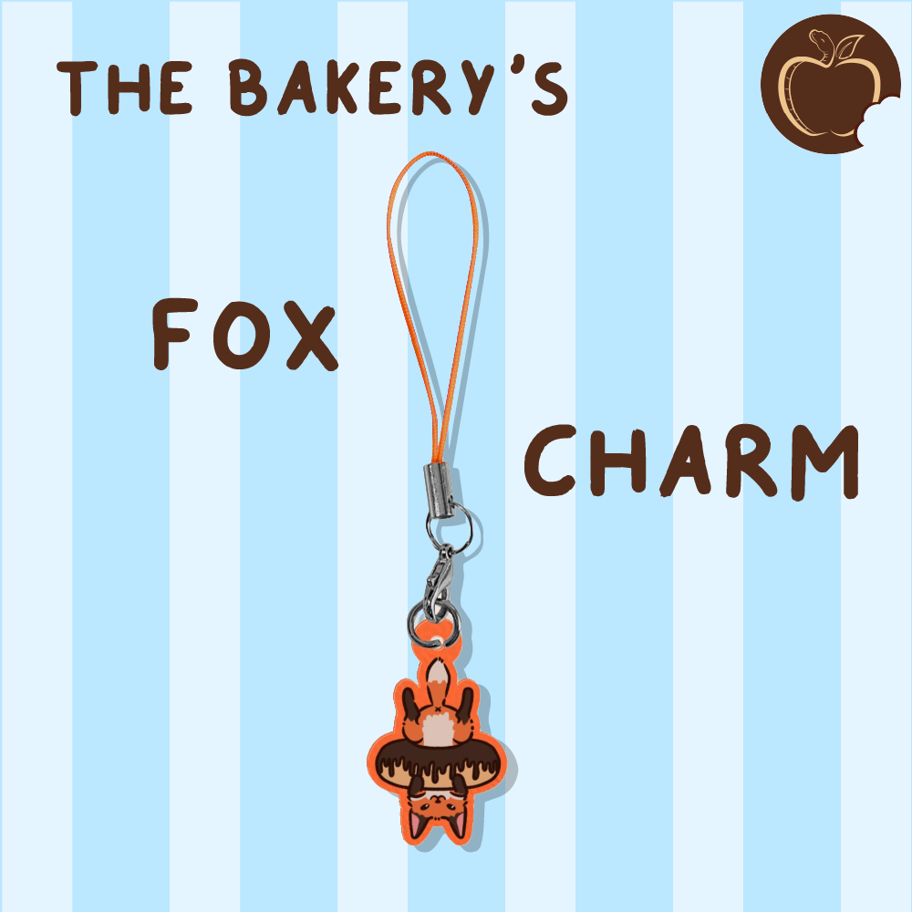 Original || Fox Charm Acrylic Keychain