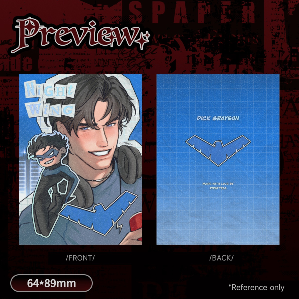 Nightwing Photocard (Holo)