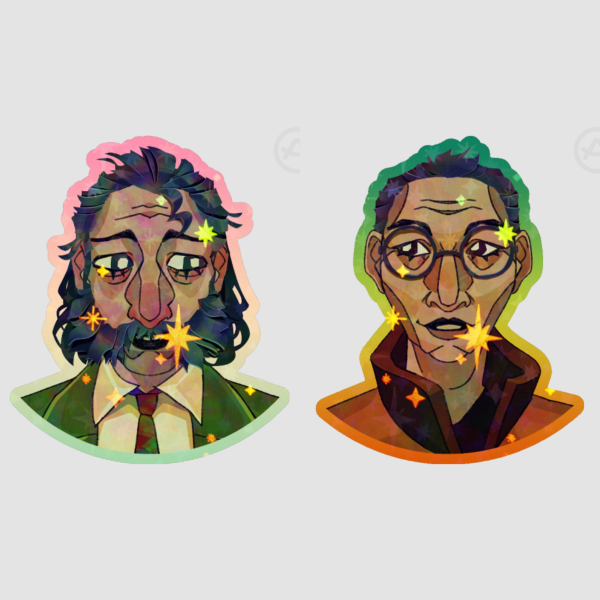 Disco Elysium Sticker Set