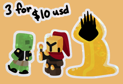 Trio Stickers | Buy two get one free
