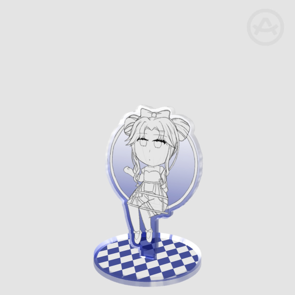 The Hoop (White Standee)