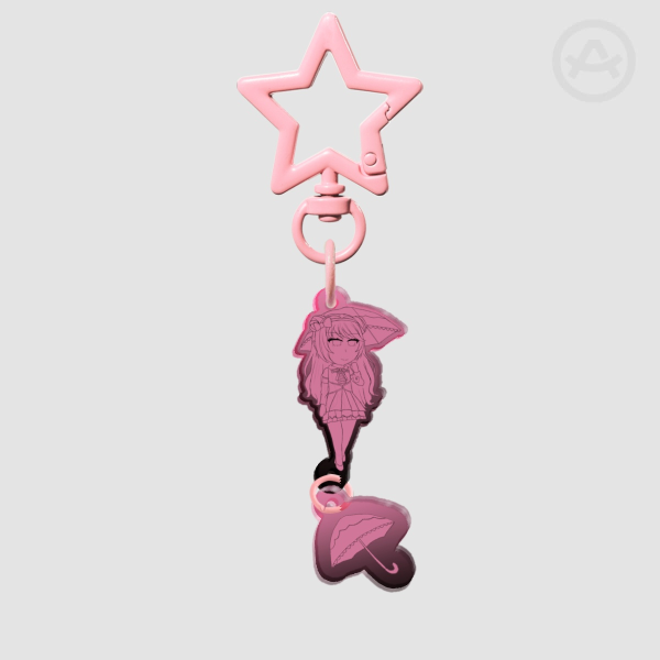 The Parasol (Pink Keychain)