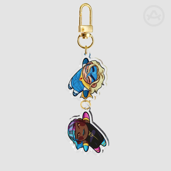 PrismBlaze Connection Acrylic Keychains
