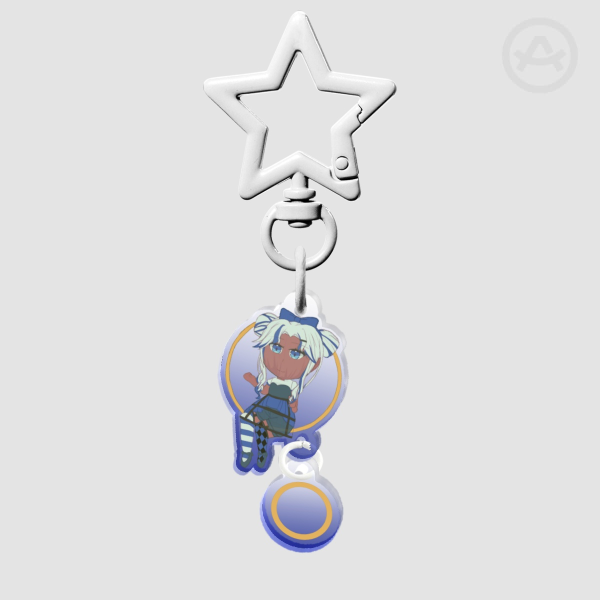 The Hoop (Colored Keychain)