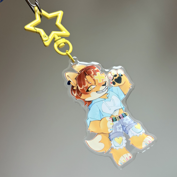 XLOV Mascot Epoxy Keychain (HARU)