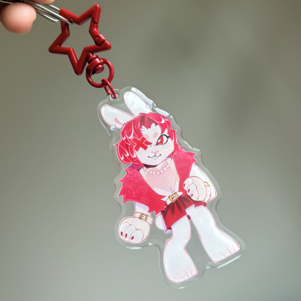 XLOV Mascot Epoxy Keychain (WUMUTI)
