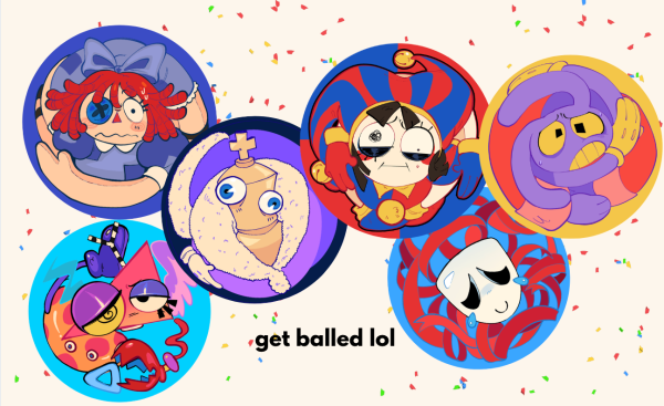 GET BALLED! The Amazing Digital Circus Pin Set!