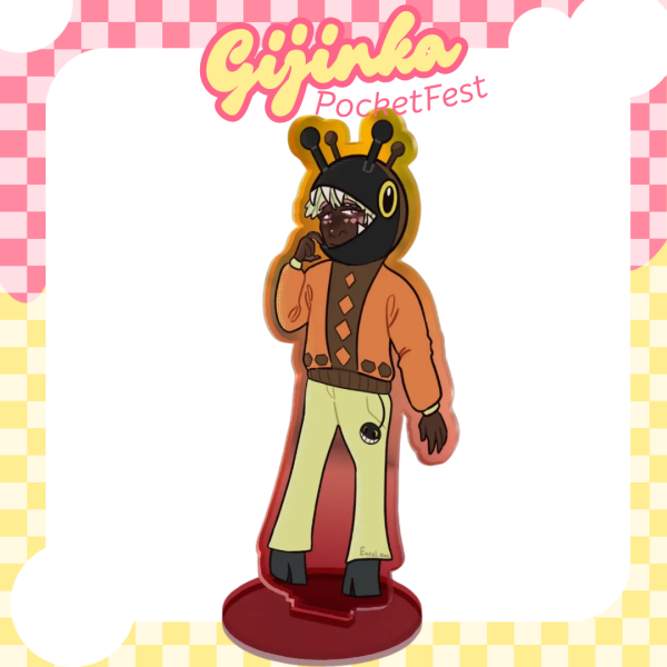 Farigiraf gijinka standee