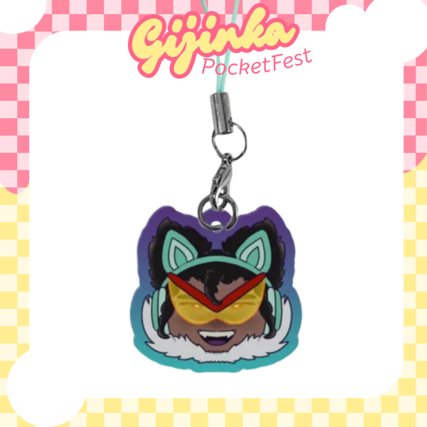 Noivern gijinka phone charm