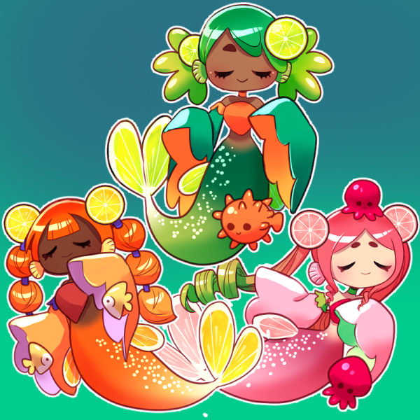 Fruit Mermaids