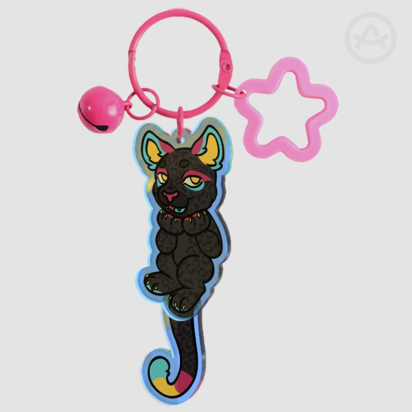 Pansexual Panther Tail-wagging Pendant