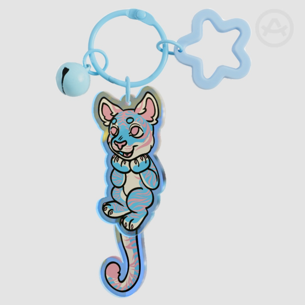 Trans Tiger (ftm) Tail-wagging Pendant