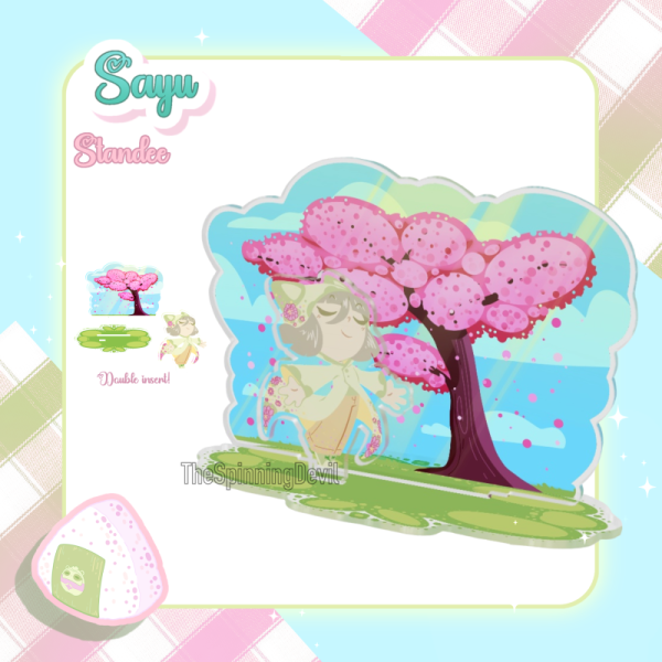 Sayu spring picnic - Double Acrylic Standee