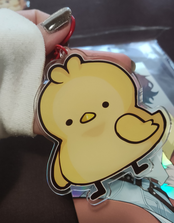 Hans | GIANT Keychain (he big)