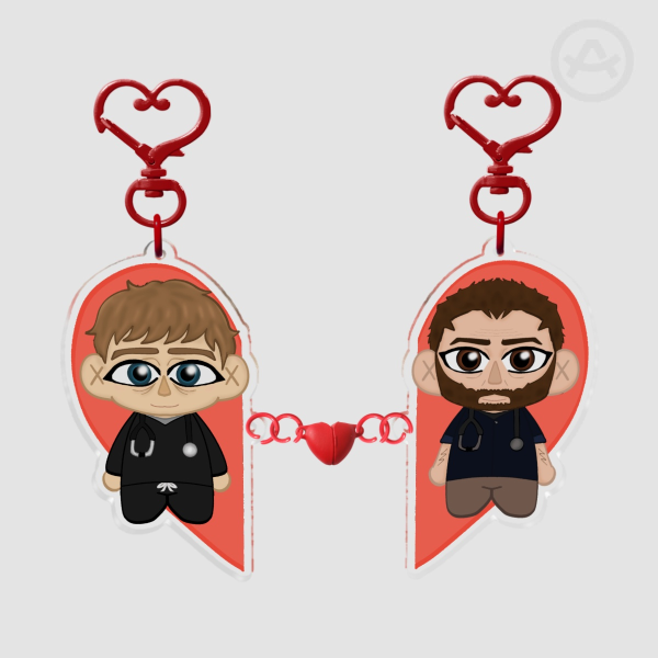 Hucklerobby Keychain