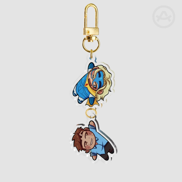 MechaBlaze Connection Acrylic Keychains