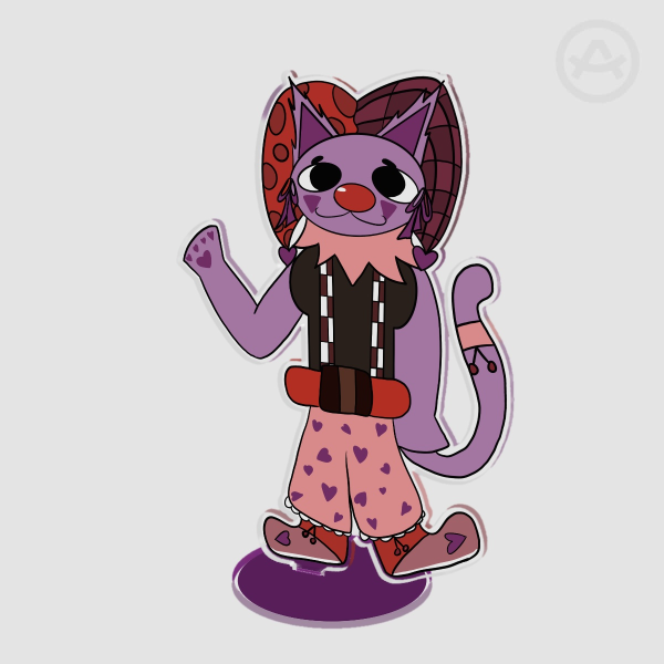 Dizzy Acrylic Standee