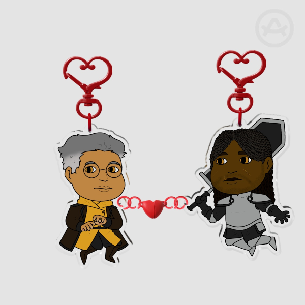 Zahed / Sévon Acrylic Magnet Keychains