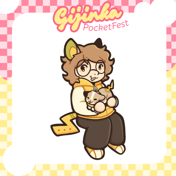 Yamper Keychain Pokemon Gijinka Collab