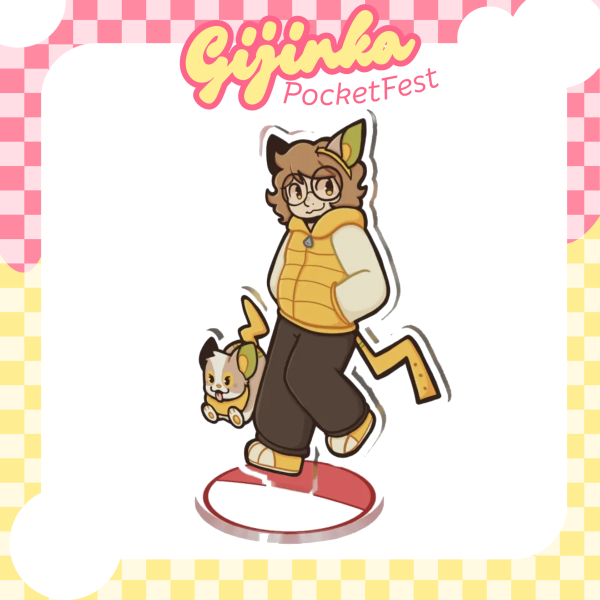 Yamper Stand Pokemon Gijinka Collab