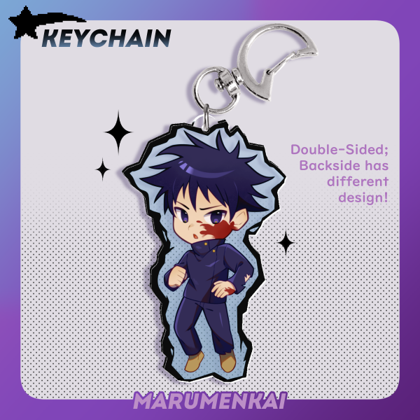 Bloody Megumi Keychain