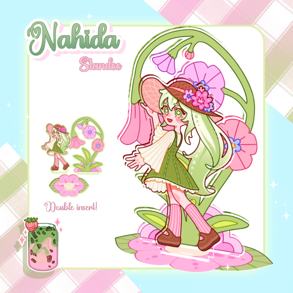 Nahida Triple-Insert Standee [Genshin Spring Collab]