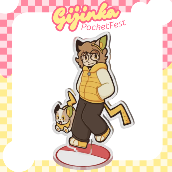 Yamper Stand Pokemon Gijinka Collab