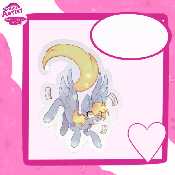 Derpy Die Cut Stickers