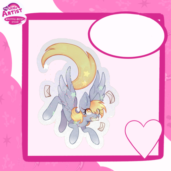 Derpy Die Cut Stickers