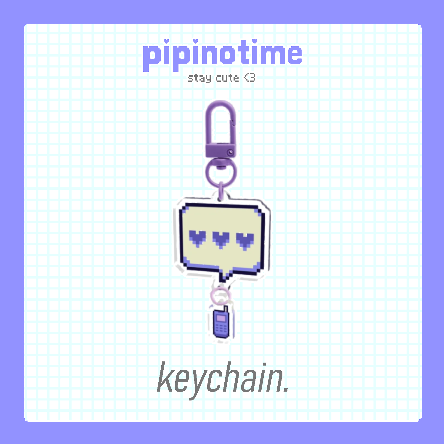 call me - pipinotime Acrylic Keychain