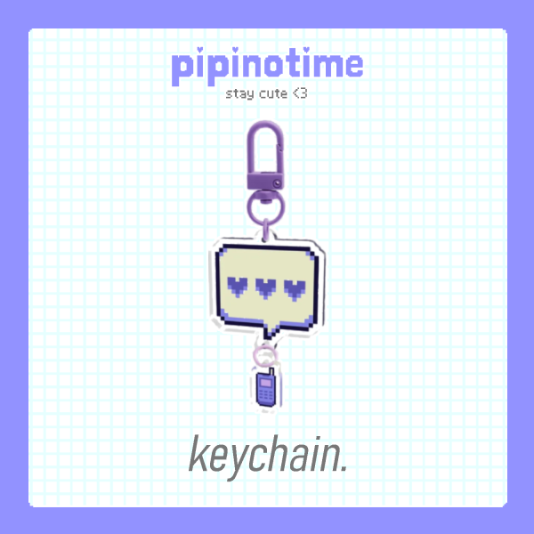 call me - pipinotime Acrylic Keychain