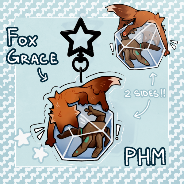 PHM - Excited Fox Grace Two-sided