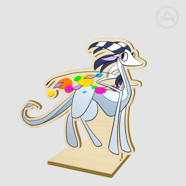 Chibi Frostbite Standee (OC)