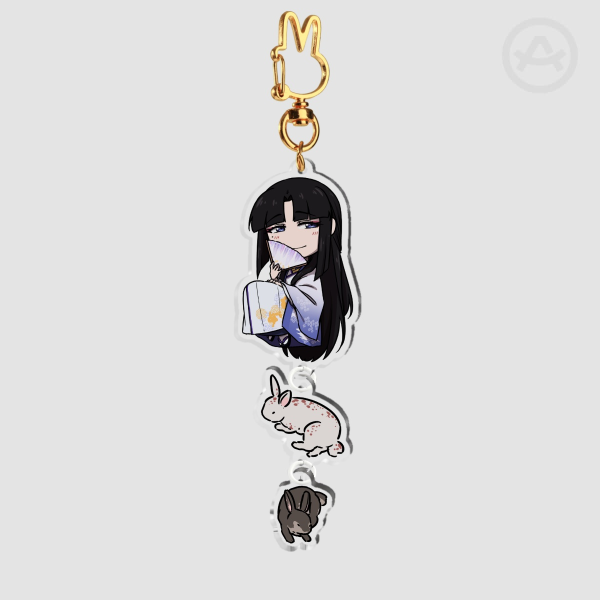 Wakahiko Rabbit multi charm