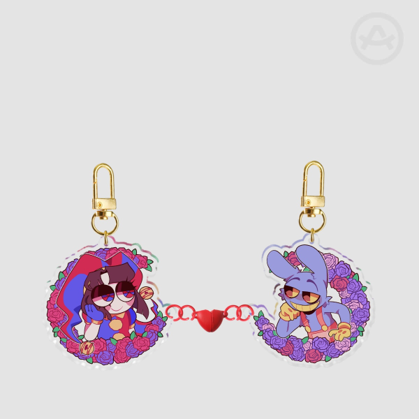 Funnybunny magnetic keychain