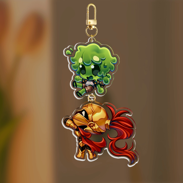 Connection Acrylic Keychains - SlimeKnight