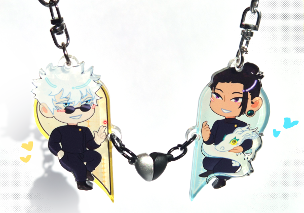 SatoSugu Matching Keychains
