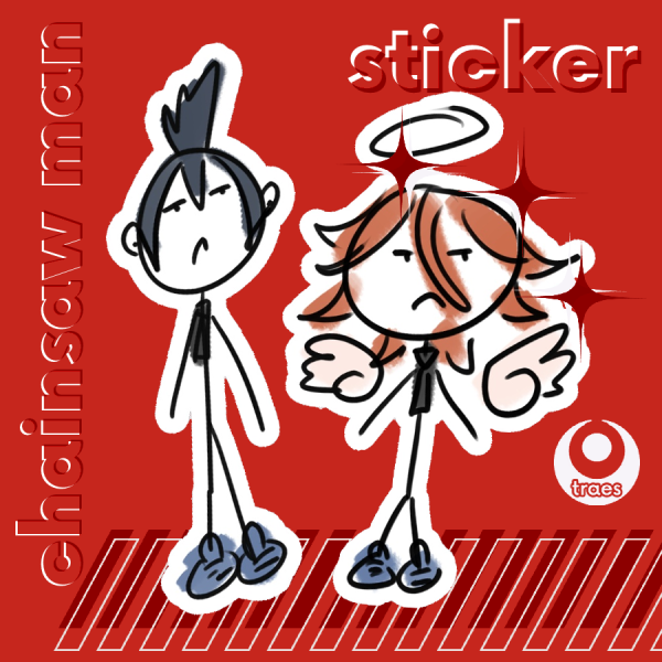 CHAINSAW MAN - AgiAngol Sticker Set