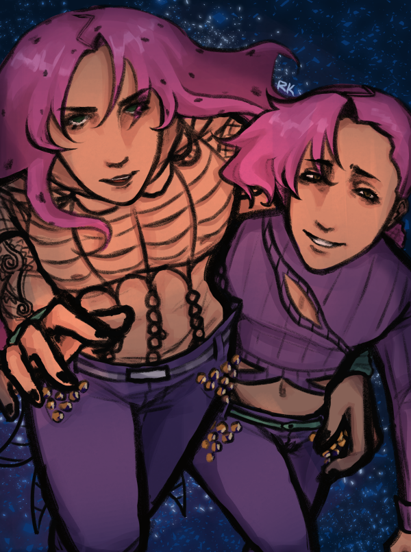 Diavolo and Doppio Print