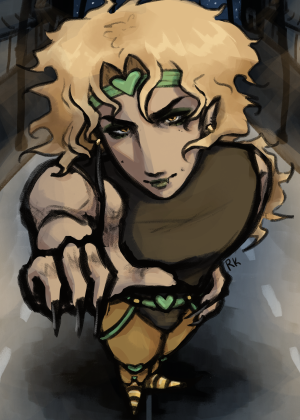 Dio Stardust Crusaders Print