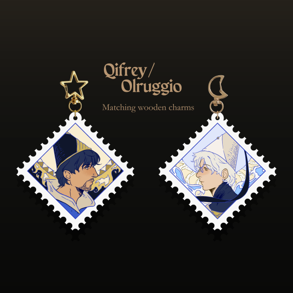 Orufrey Matching Wooden Charms