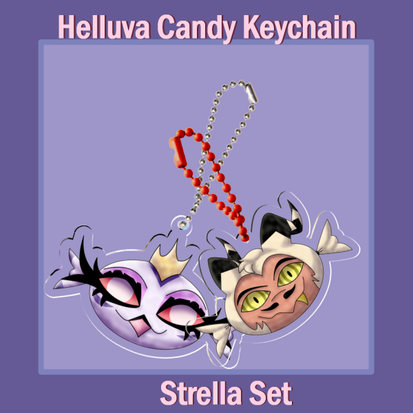 Candy Strella keychain set
