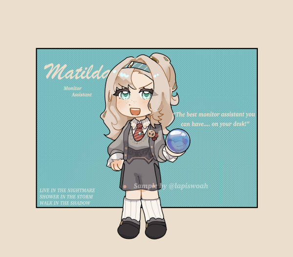 Matilda Acrylic Standee