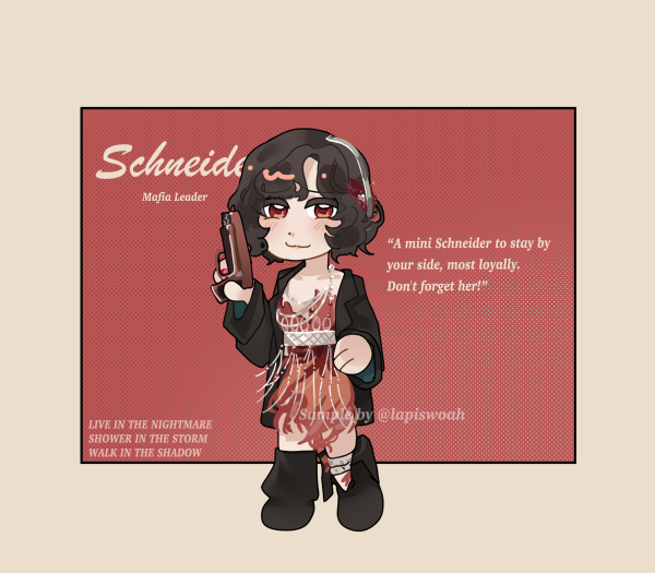 Schneider Acrylic Standee
