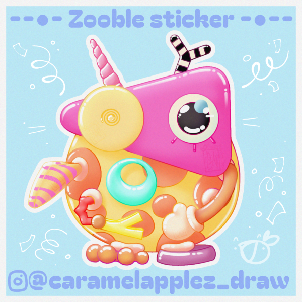Zooble Sticker