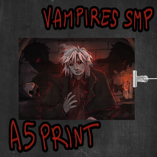 Pyroscythe print (Vampires SMP)